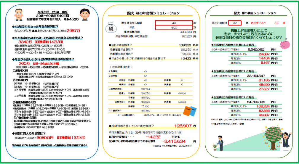 年金シミュレーション